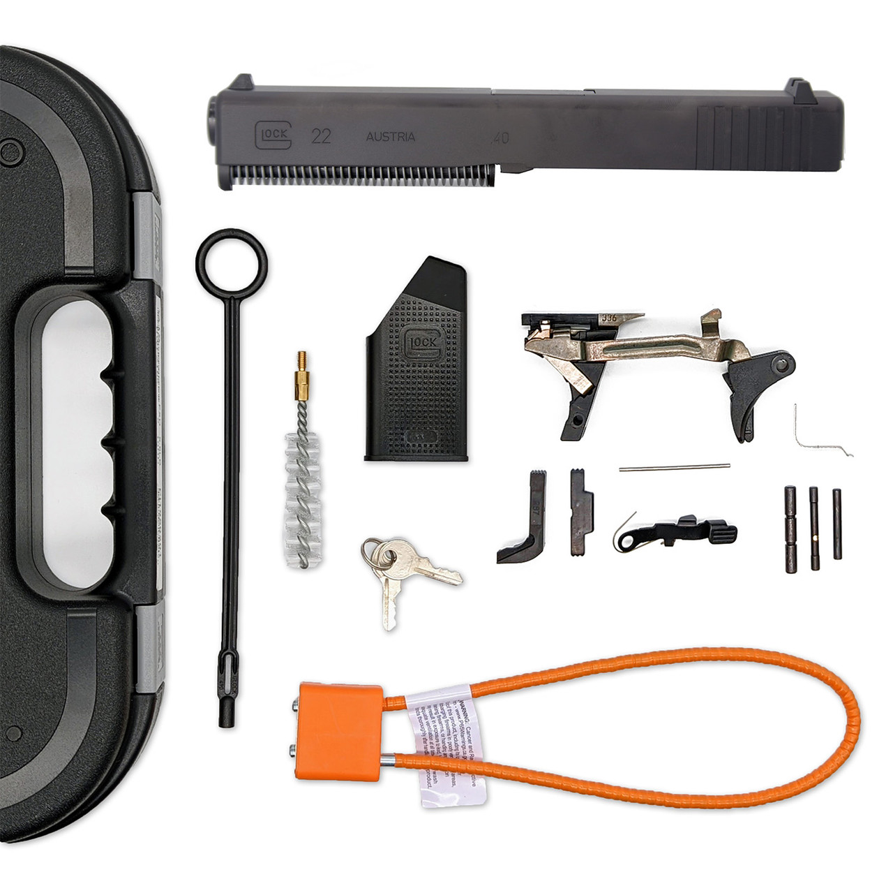 Glock 22 Gen 3 OEM Build Kit | Full Size 40 S&W Slide and Lower